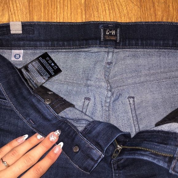 Blue dark wash denim jean Citizens of Humanity size 28 - Picture 3 of 5